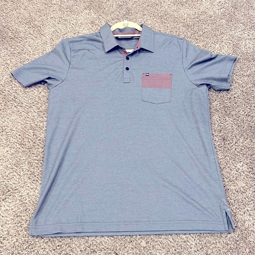 Travis Mathew Polo Shirt. Size Large. Like New Condition